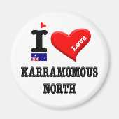 KARRAMOME NOORD - I Love Magneet (Voorkant)