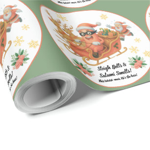 Karrengelklingel & Salami Geuren! Cadeaupapier