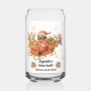 Karrengeluiden & salamismaakjes! blikvorm glas