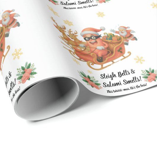 Karrensporen & Salami Geuren! Cadeaupapier (Rol Hoek)