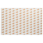Karrot cartoon illustratie stof (Fat Quarter)