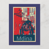 Karrozin in Mdina Briefkaart (Voorkant)