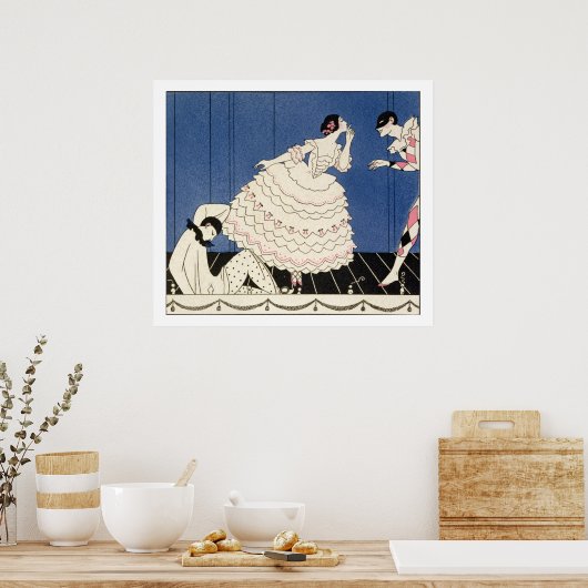 Karsavina, 1914 (pochoir print) poster (Keuken)