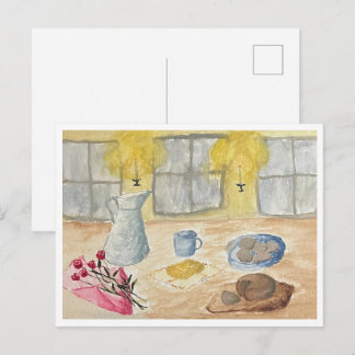 Karslicht ansichtkaart briefkaart