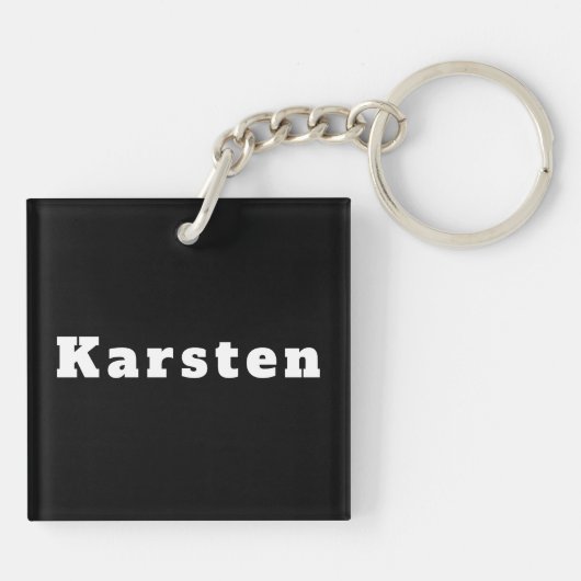 Karsten Sleutelhanger (Achterkant)
