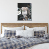 Kart Canvas Afdruk (Insitu (Slaapkamer))