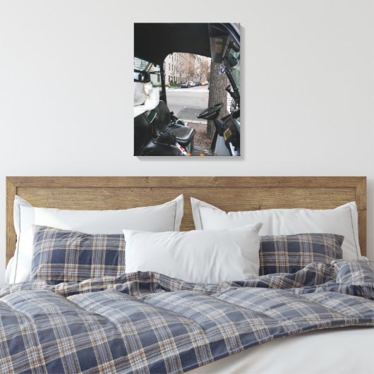 Kart Canvas Afdruk (Insitu (Slaapkamer))
