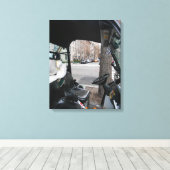 Kart Canvas Afdruk (Insitu (Houten vloer))