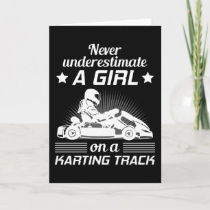 Kart Go-kart Karting Kart Racing Women Girls Gift Kaart