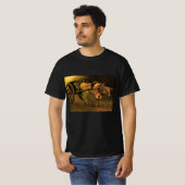 Kart met Red en White Ox door Vincent van Gogh T-shirt (Voorkant volledig)