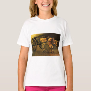 Kart met rode en witte orkaan (Vincent van Gogh) T-shirt