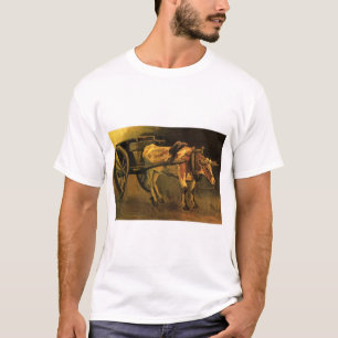 Kart met rode en witte orkaan (Vincent van Gogh) T-shirt