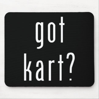 Kart? mousepad - zwart muismat