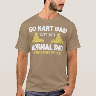 Kart Pap Fathers Day Best Go Karting T-shirt