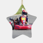 Kart Racer Keramisch Ornament (Rechts)