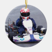Kart Racer Keramisch Ornament (Voorkant)