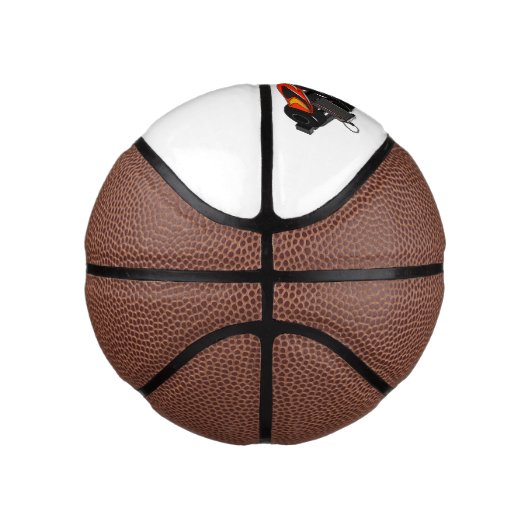 Kart racing cartoon afbeelding basketbal (Rechts)