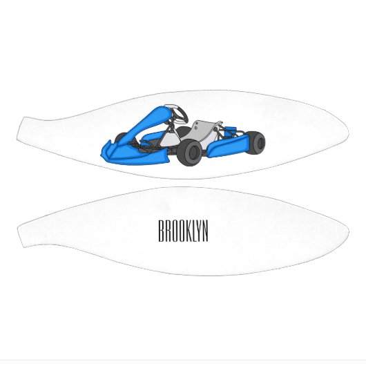 Kart racing cartoon afbeelding basketbal (Panelen)