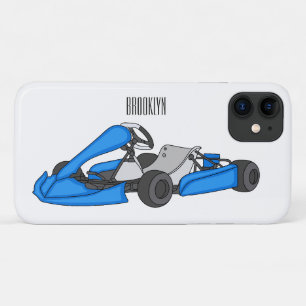 Kart racing cartoon afbeelding Case-Mate iPhone case