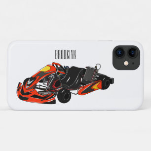 Kart racing cartoon afbeelding Case-Mate iPhone case