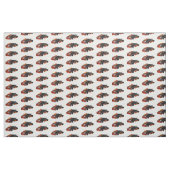 Kart racing cartoon afbeelding stof (Fat Quarter)