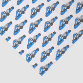 Kart racing cartoon afbeelding tissuepapier (Detail)