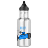 Kart racing cartoon afbeelding waterfles  (Rechts)