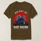 Kart Racing GoKart Racer Gokart Racetrack Race T-shirt (Design voorkant)