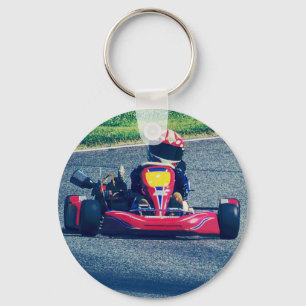 Kart Racing Sleutelhanger