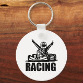 Kart racing sleutelhanger (Voorkant)