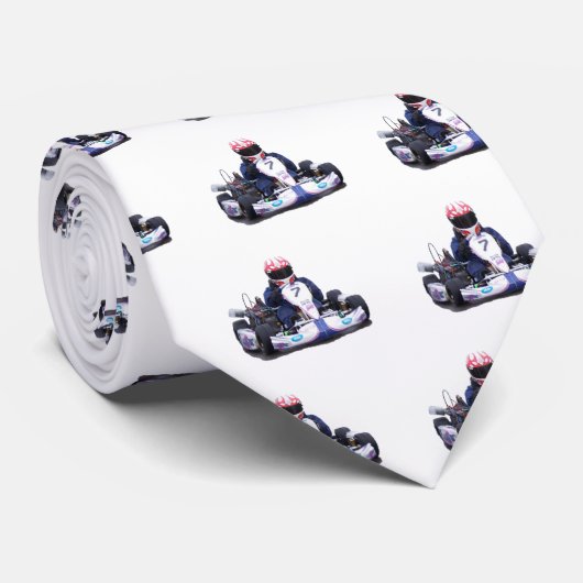 Kart Racing Stropdas (Opgerold)