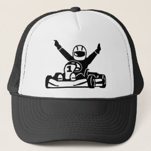 Kart racingkampioen trucker pet