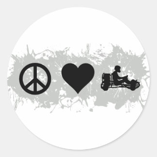 Kart Ronde Sticker