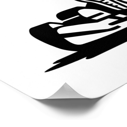 Kart winnaar poster (Hoek)