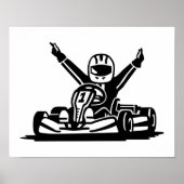Kart winnaar poster (Voorkant)