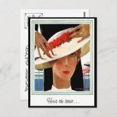 KARTDECO DIE IN TOEGANG BLIJFT BRIEFKAART (Voorkant / Achterkant)