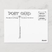 KARTDECO DIE IN TOEGANG BLIJFT BRIEFKAART (Achterkant)