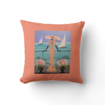 KARTDECO, LADY OP EEN BOTER, PILLOW