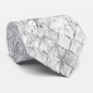 KARTDECO MARBLE MONOCHROME FEATHERED STROPDAS