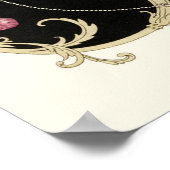 KARTDECOVEREN, BEAUTY MODE COSTUME MONOGRAM POSTER (Hoek)