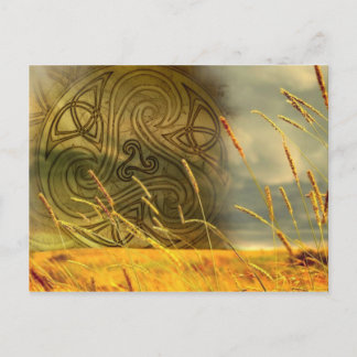 Karte celtic Tris Briefkaart