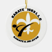 karte kicks gold ornament (Voorkant)