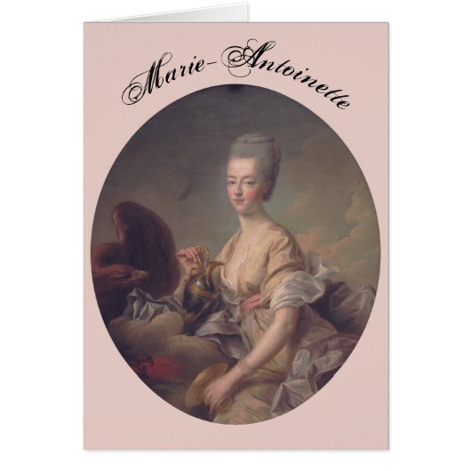 Karte – Marie-Antoinette – Card (Voorkant)