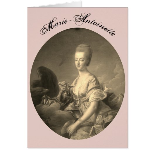 Karte – Marie-Antoinette – Card (Voorkant)