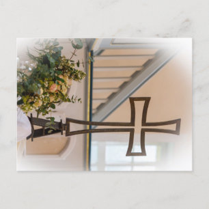 Karte mit Kreuz Briefkaart