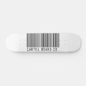 Kartel Barcode Skateboard (Horizontaal)