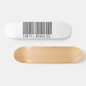 Kartel Barcode Skateboard (Horizontaal)