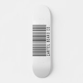 Kartel Barcode Skateboard (Voorkant)
