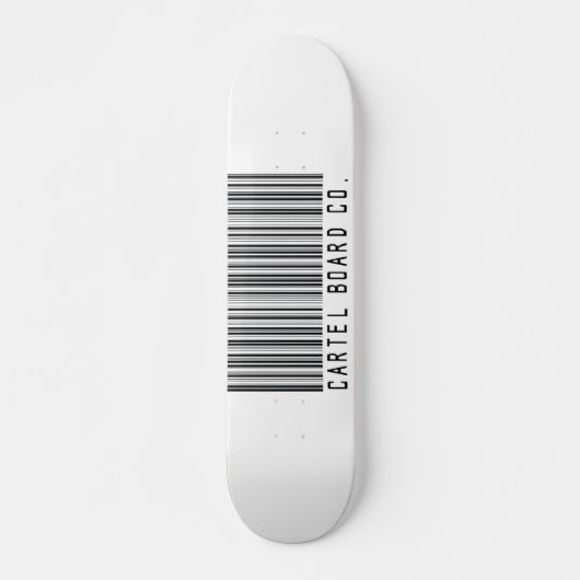 Kartel Barcode Skateboard (Voorkant)