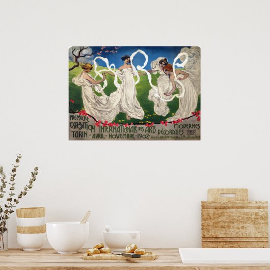 Kartel First International Exhibition of Modern Poster (Keuken)